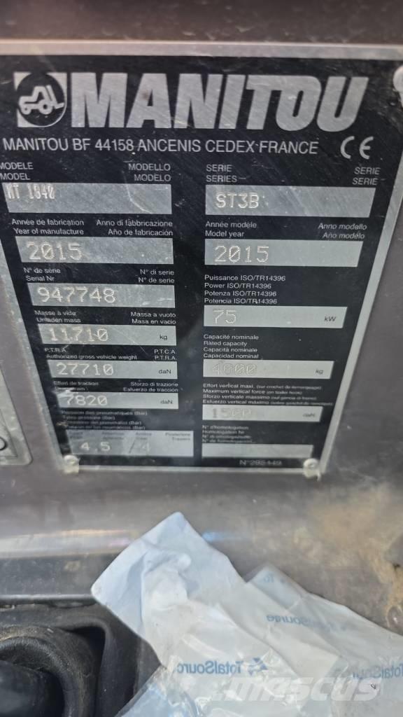 Manitou MT 1840 Gradbeništvo - drugo