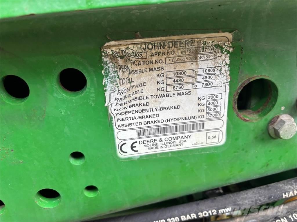 John Deere 6150M Traktorji