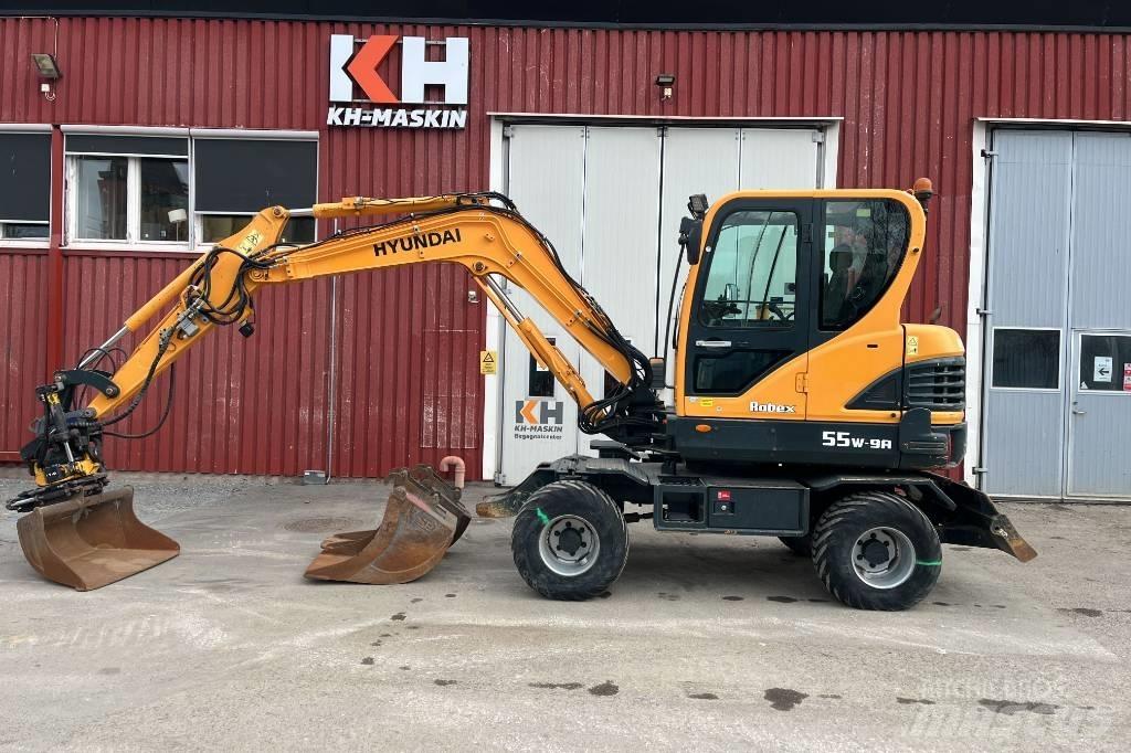 Hyundai Robex 55-9 A Mini bagri <7t