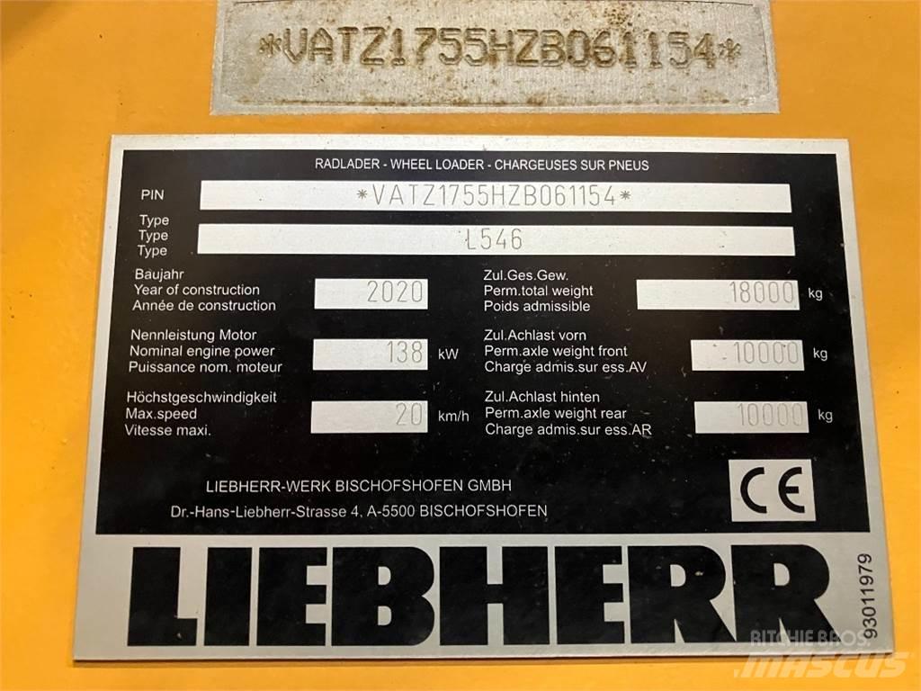 Liebherr L546 Kolesni nakladalci