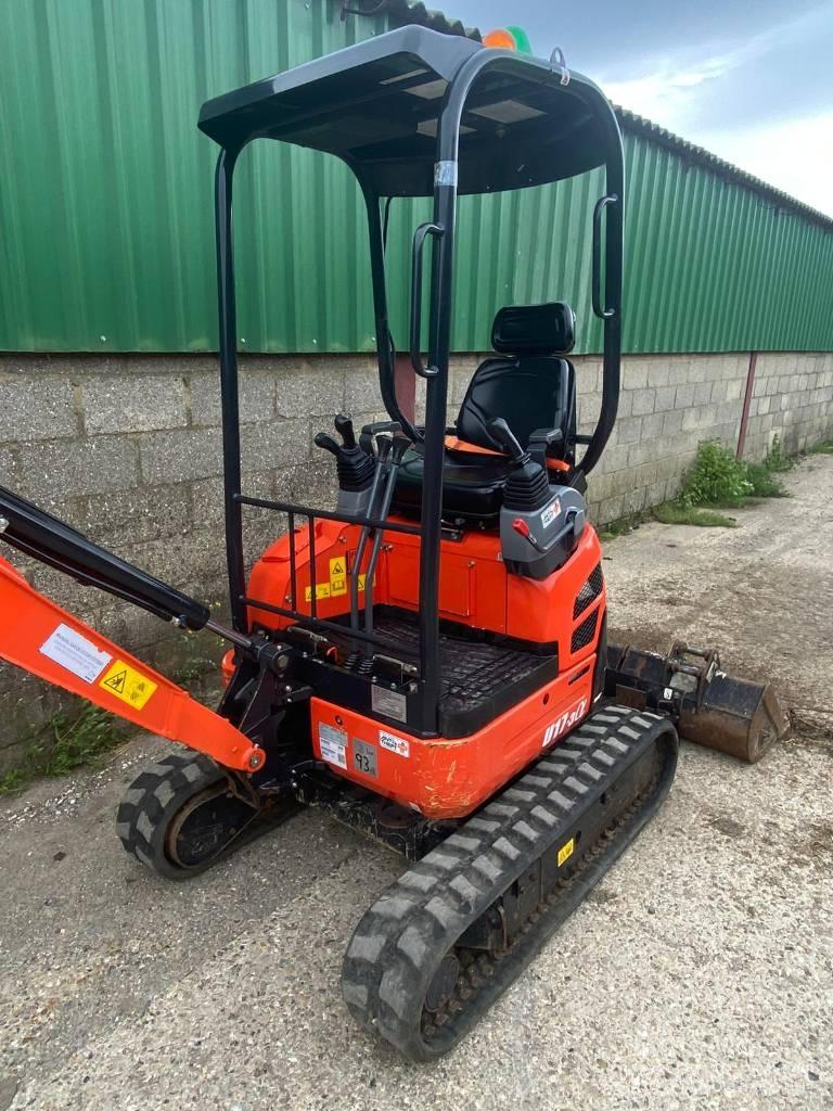 Kubota U 17-3 Mini bagri <7t