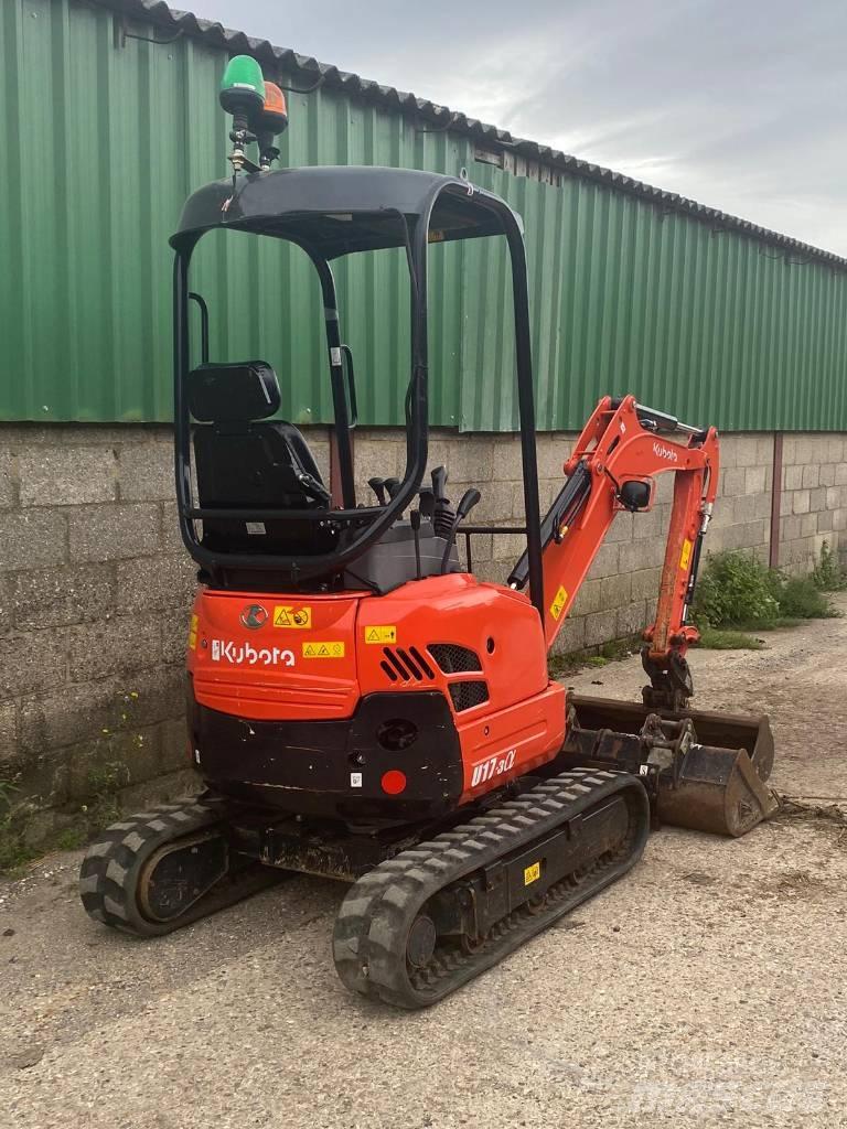 Kubota U 17-3 Mini bagri <7t