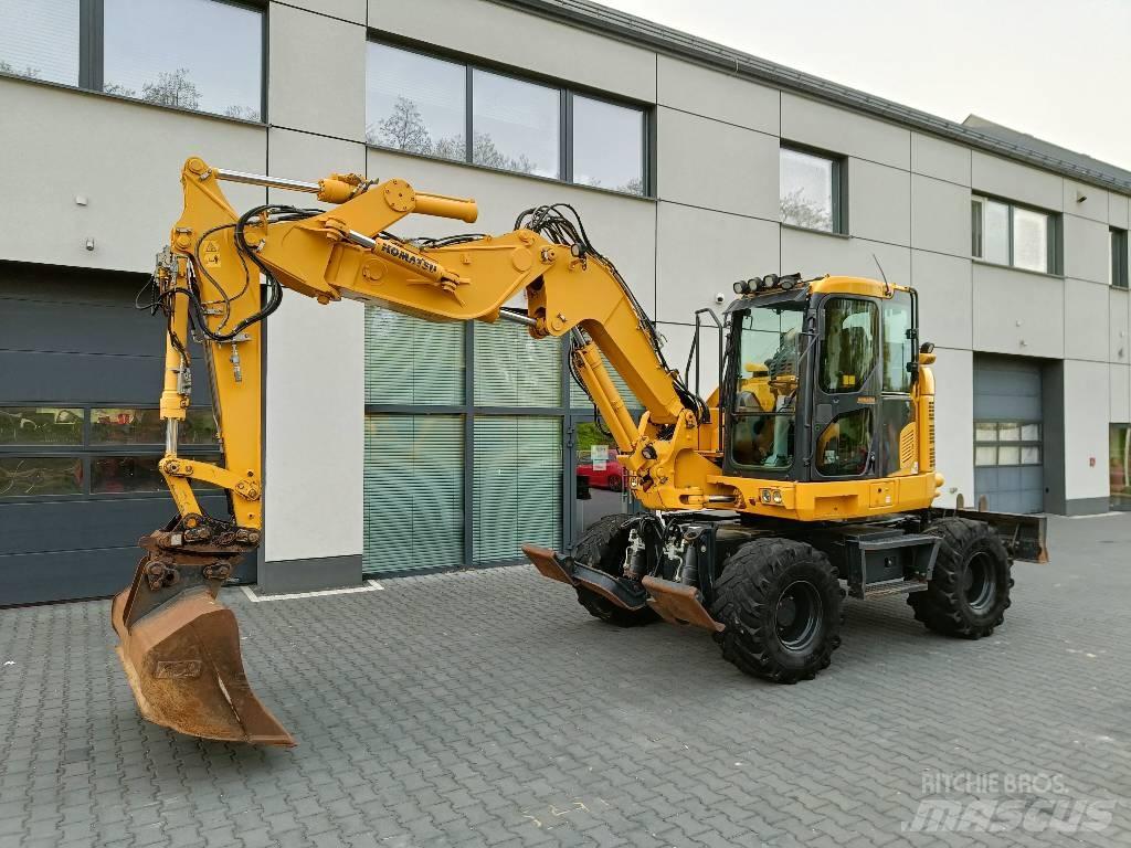 Komatsu PW118 MR-11 Bagri na kolesih