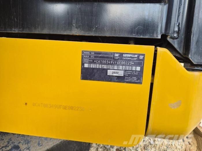 CAT 349 Bagri goseničarji