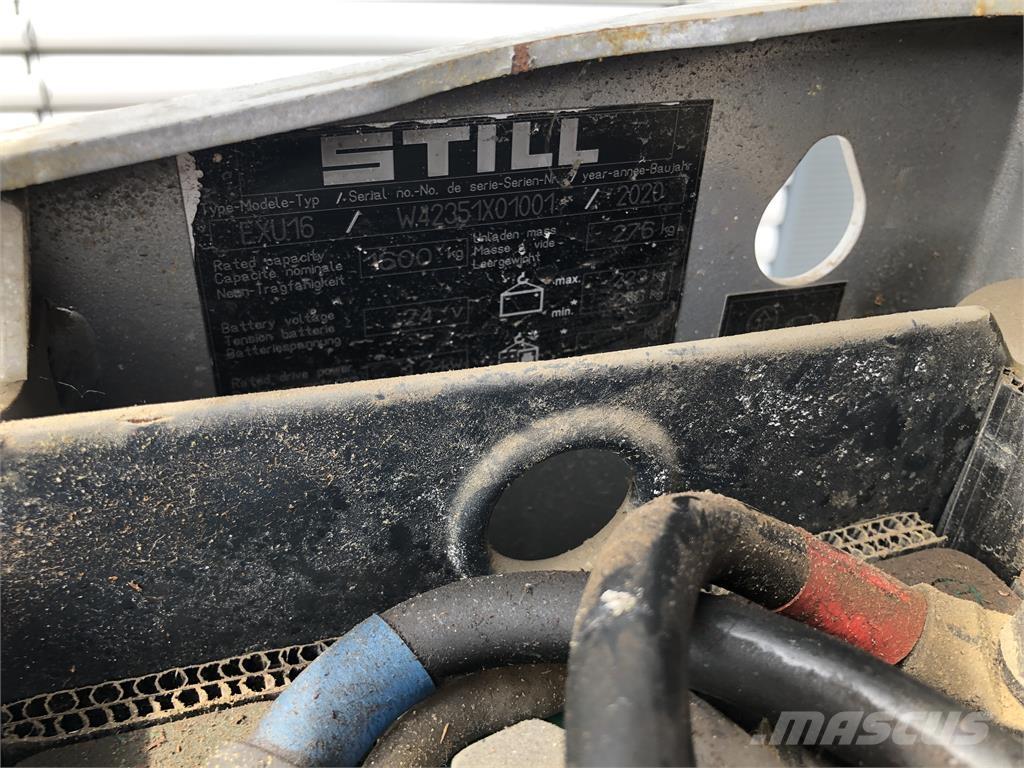 Still EXU16 Ročni električni viličar