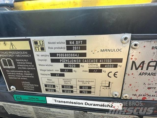 Hyster H 4.0 FT Dizelski viličarji