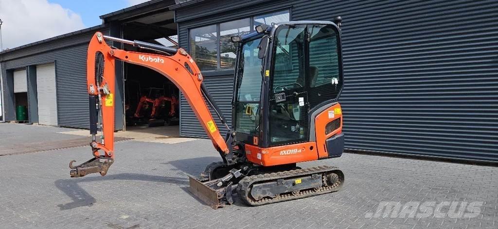 Kubota KX019-4 Mini bagri <7t