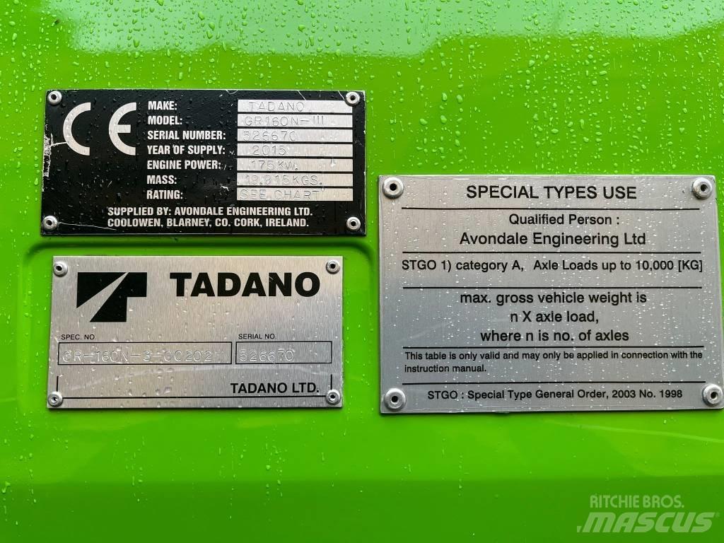 Tadano GR 160 n3 Avtodvigala
