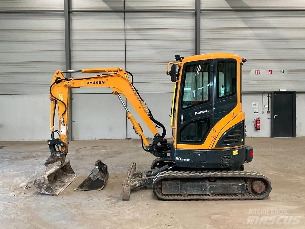 Hyundai R30 Z-9AK Mini bagri <7t