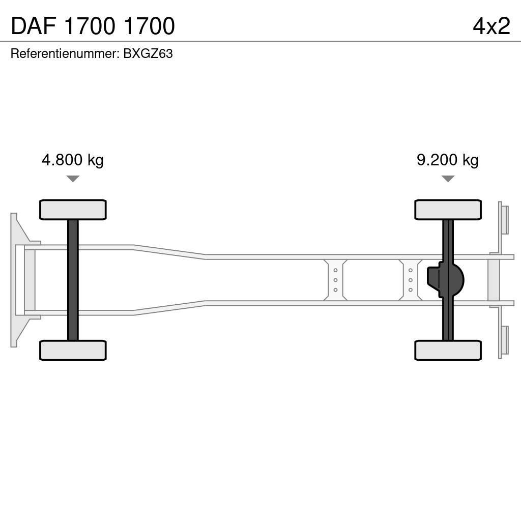 DAF 1700 1700 Rabljeni žerjavi za vsak teren