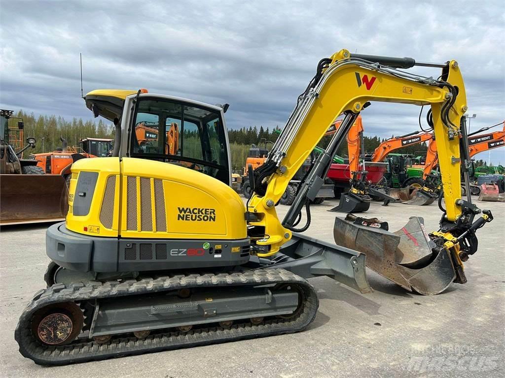 Wacker Neuson EZ80 Bagri goseničarji