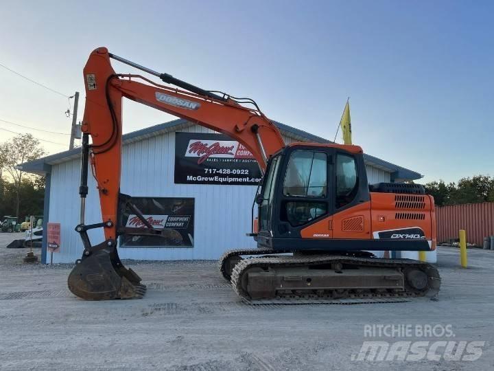 Doosan DX 140 LC Bagri goseničarji