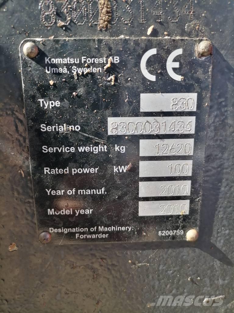 Valmet 830.3 Forwarderji