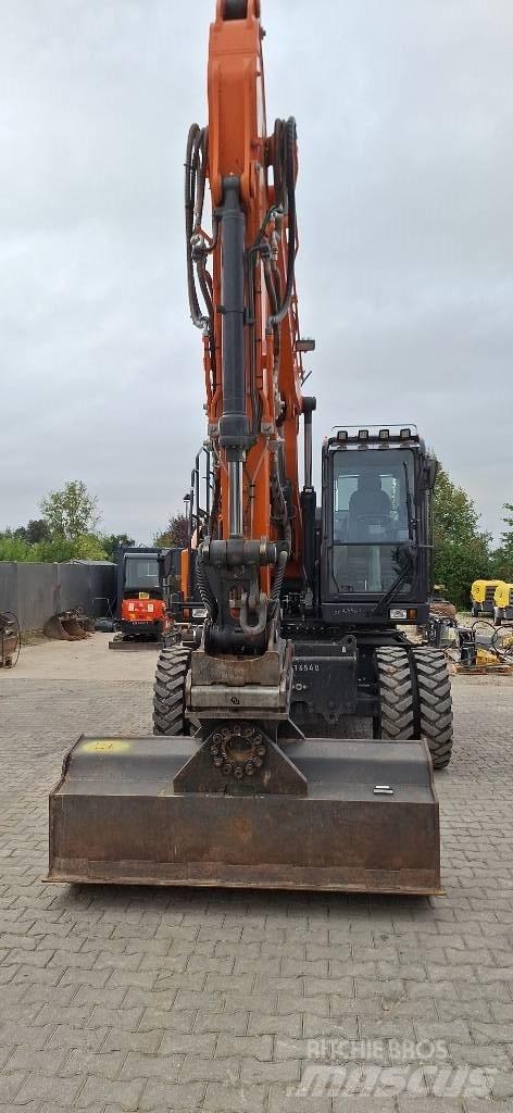 Doosan DX 165 WR-7 Bagri na kolesih