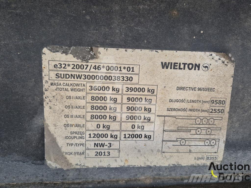 Wielton NW-3 Polprikolice s ponjavo