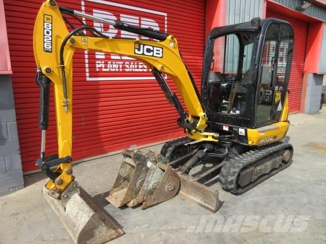 JCB 8026 CTS Mini bagri <7t