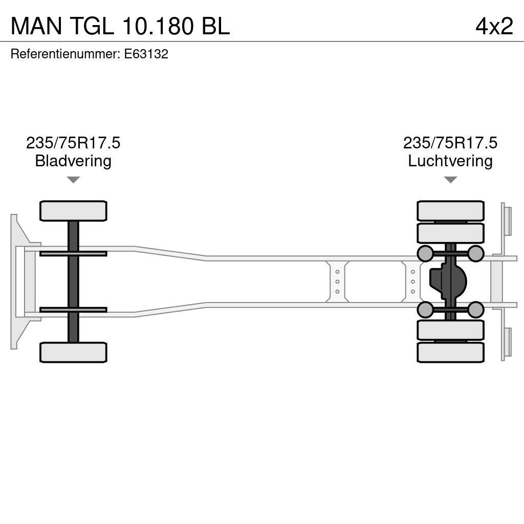 MAN TGL 10.180 BL Tovornjaki zabojniki