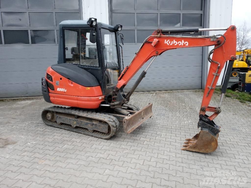 Kubota KX 61-3 Mini bagri <7t