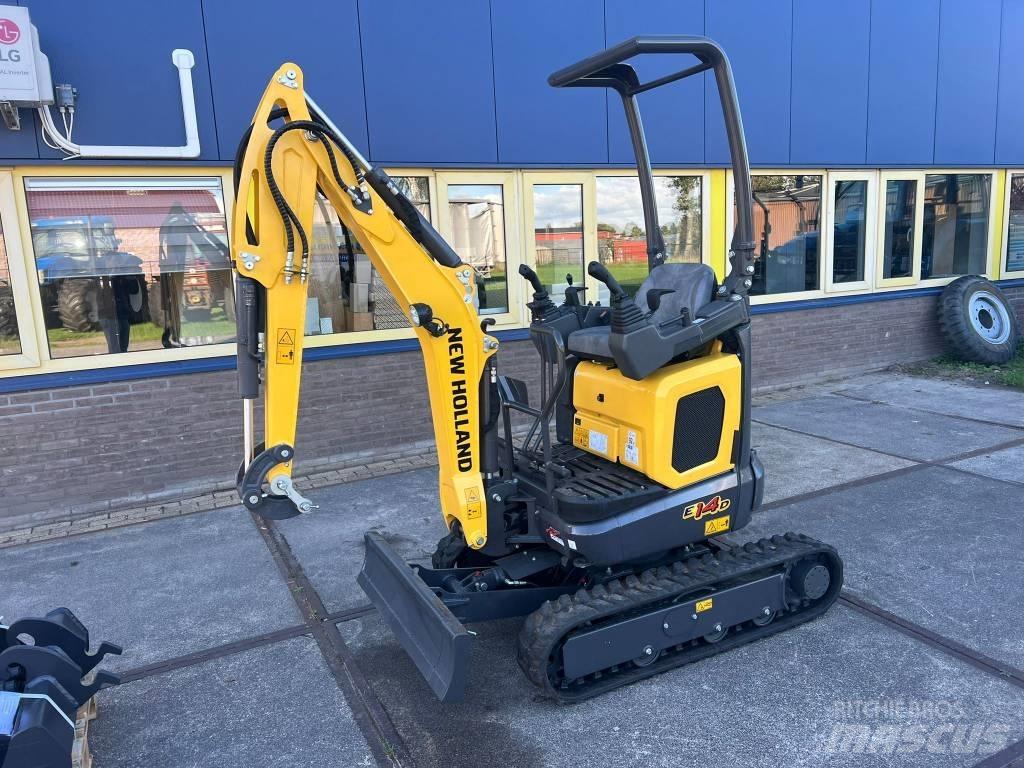 New Holland E 14 D Mini bagri <7t