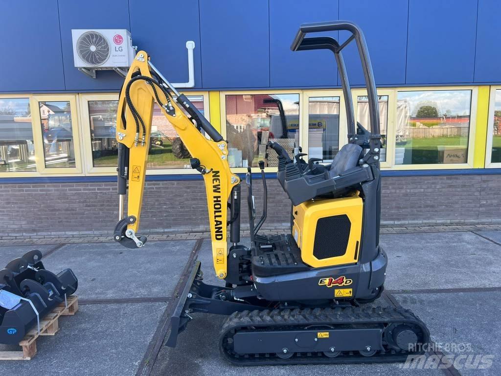 New Holland E 14 D Mini bagri <7t