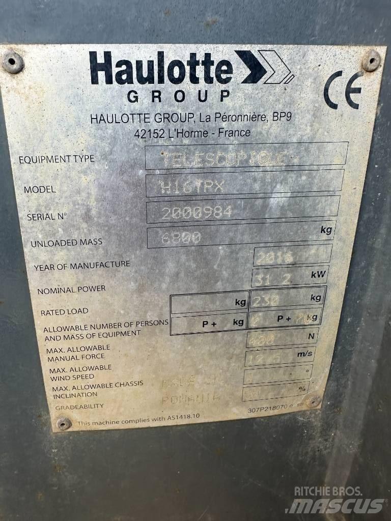 Haulotte H 16 TPX Teleskopske dvižne ploščadi