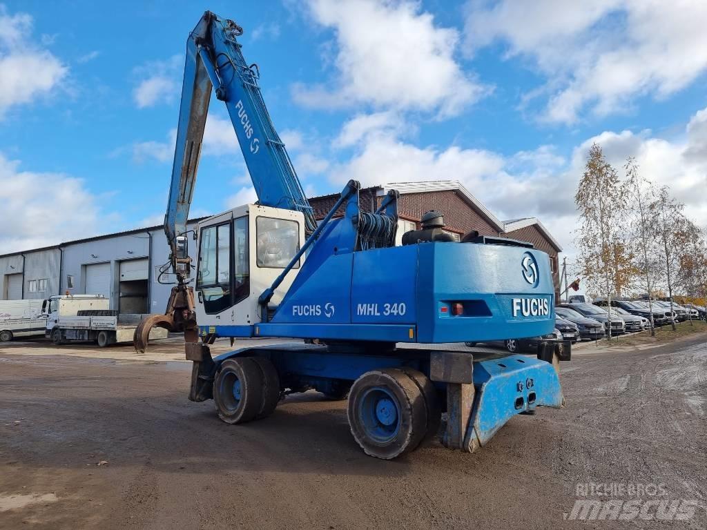 Fuchs MHL 340 Bagri za prekladanje primarnih/sekundarnih surovin