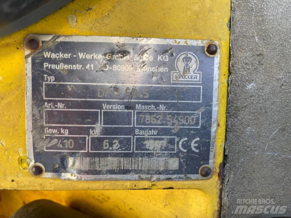 Wacker DPU5045 Vibro plošče