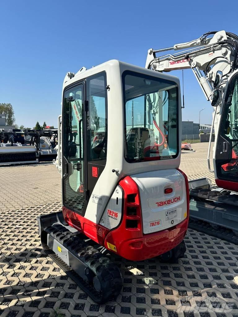 Takeuchi TB216 V0 Mini bagri <7t