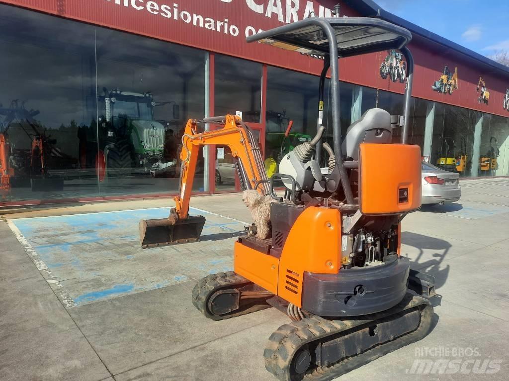 Hitachi ZX19U-5A Mini bagri <7t