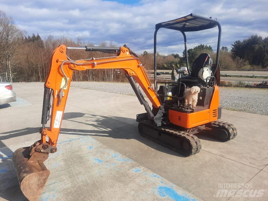 Hitachi ZX19U-5A Mini bagri <7t