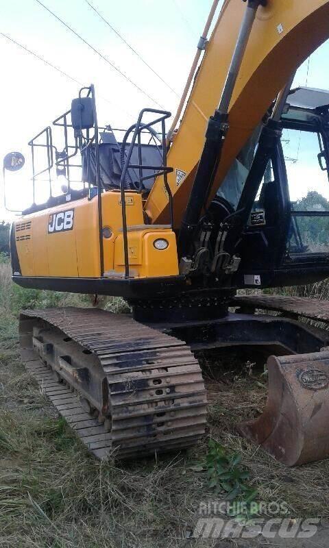 JCB JS220LC Bagri goseničarji