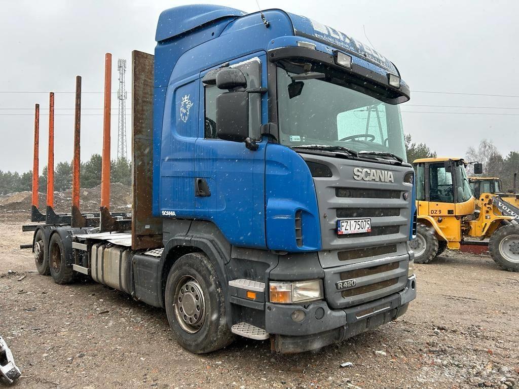 Scania R 420 Tovornjaki za hlode