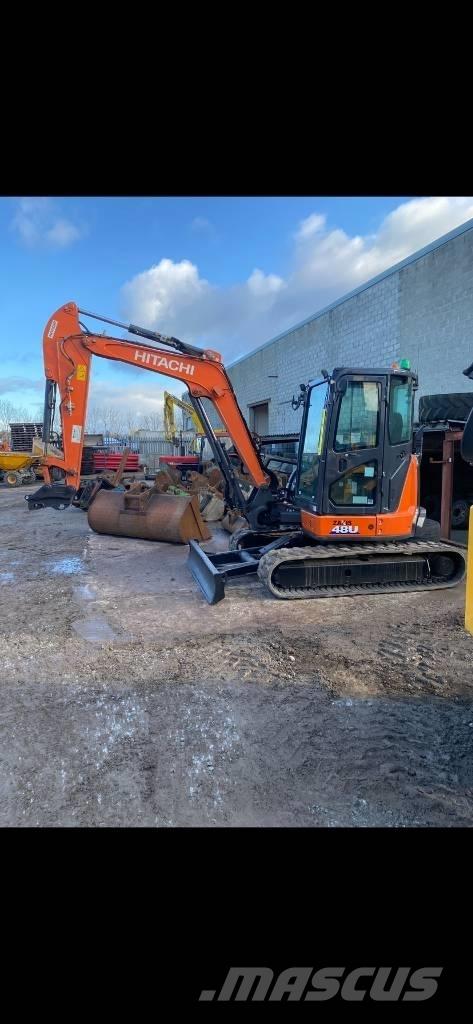 Hitachi 48U-6 Mini bagri <7t