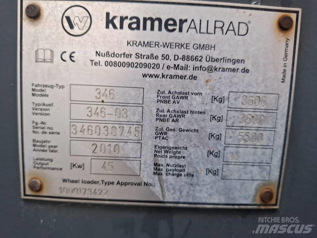 Kramer 750 Kolesni nakladalci