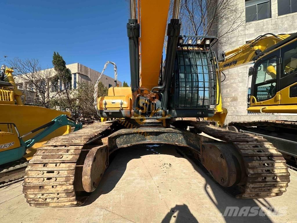 Hyundai Robex 520 VS Bagri goseničarji