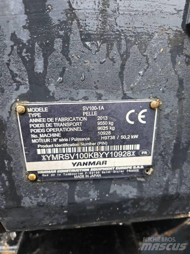 Yanmar SV 100-1A Midi bagri 7t – 12t