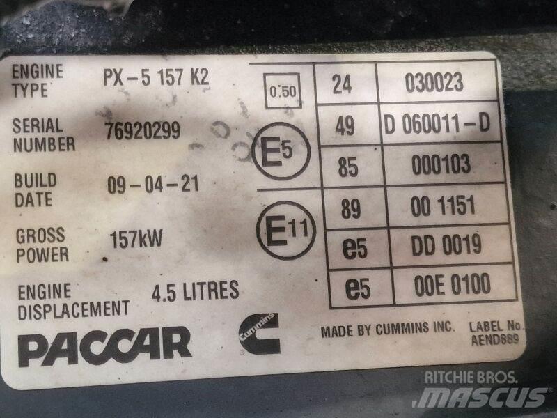 DAF PX-5 157 K2 Motorji