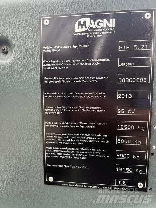 Magni RTH 5.21 Teleskopski viličarji