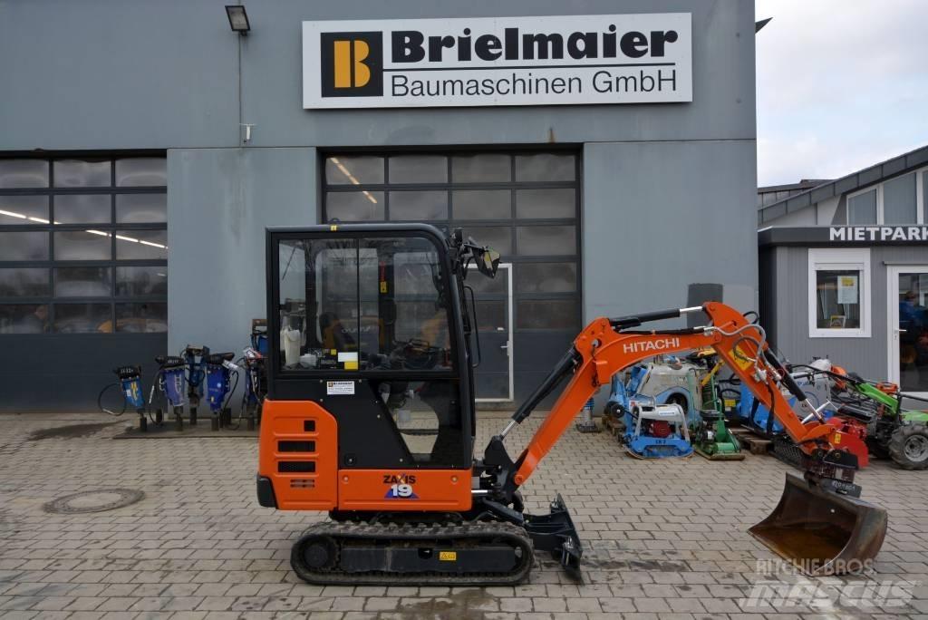 Hitachi ZX 19-6 Mini bagri <7t