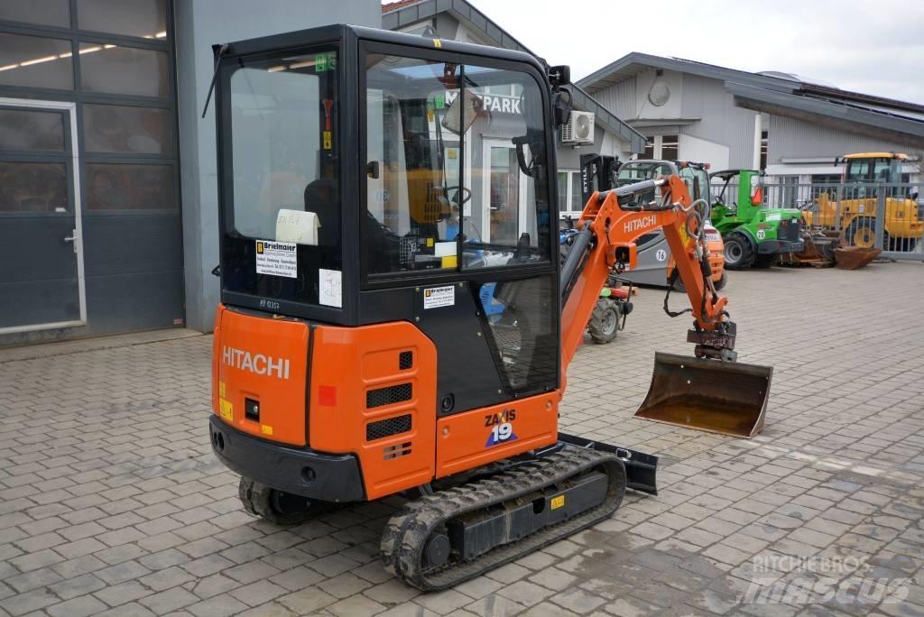 Hitachi ZX 19-6 Mini bagri <7t