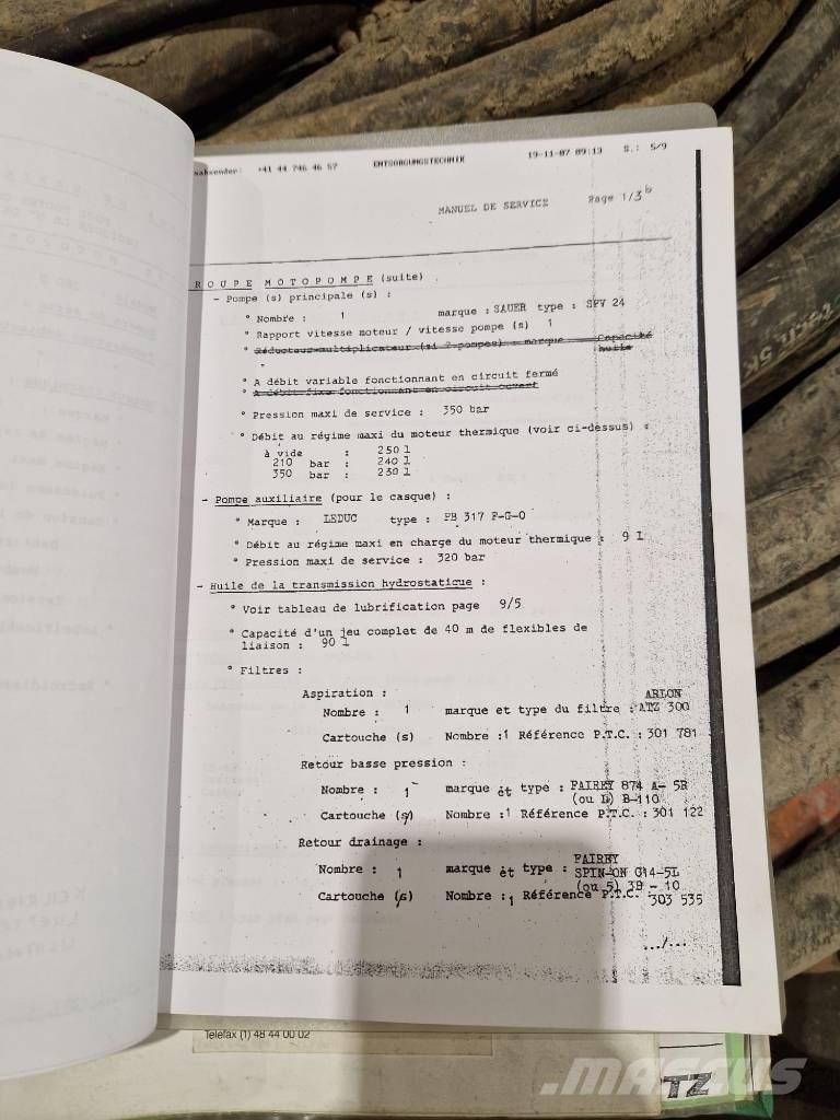  PTC 2313 Pilotna hidravlična kladiva