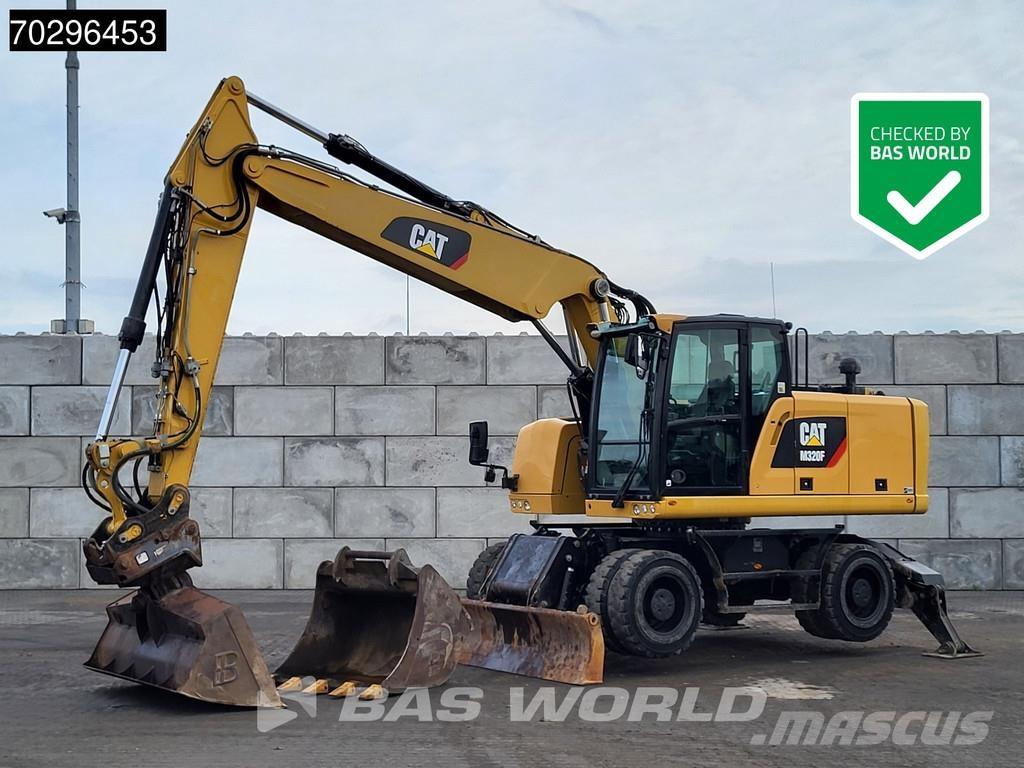CAT M320 F Bagri na kolesih