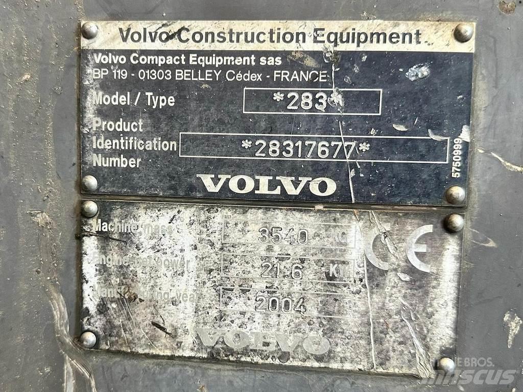 Volvo EC35 Mini bagri <7t