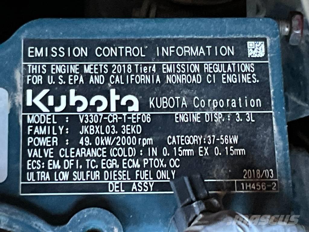 Kubota KX 080-4 A Midi bagri 7t – 12t
