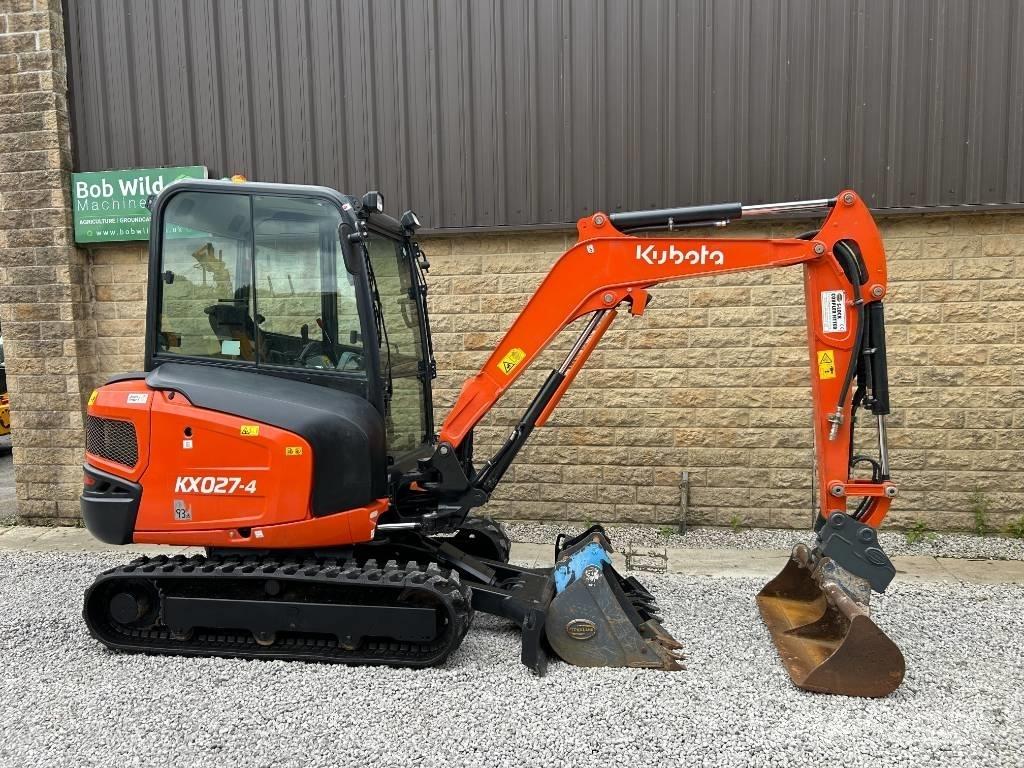 Kubota KX027-4 Mini bagri <7t