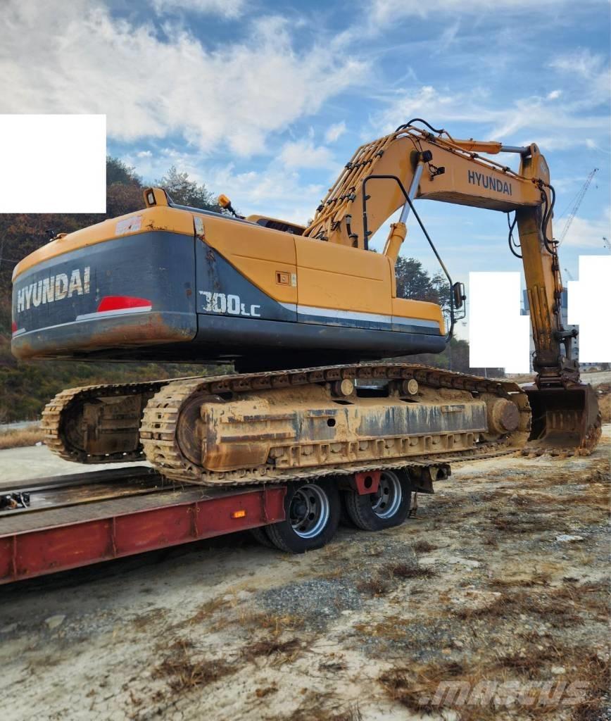 Hyundai Robex 300 LC Bagri goseničarji