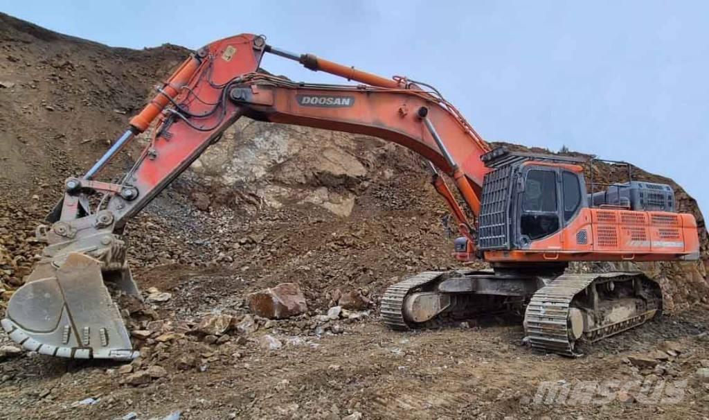 Doosan DX530 LC-3 Bagri goseničarji