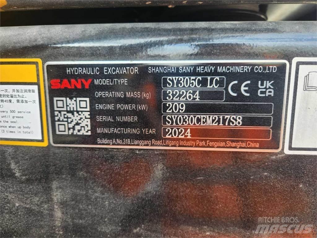 Sany SY305C Bagri goseničarji