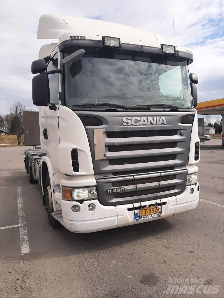 Scania G 420 Kontejnerski tovornjaki