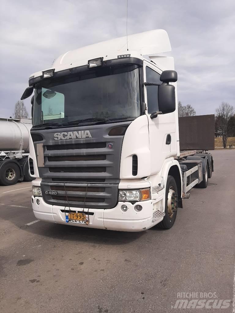 Scania G 420 Kontejnerski tovornjaki